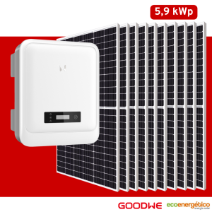 Sistema On-Grid 5kW (5,85kWp) Instalado y Certificado