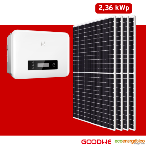 Sistema On-Grid 2kW (2,34kWp) Instalado y Certificado