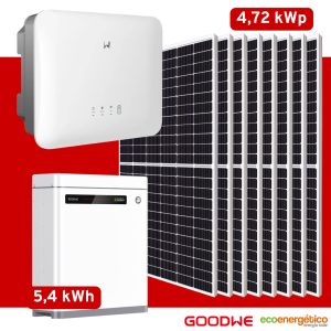 Sistema Híbrido 3,6kW (4,68kWp) Instalado y Certificado