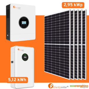 Sistema Solar Offgrid 6kW - Básico
