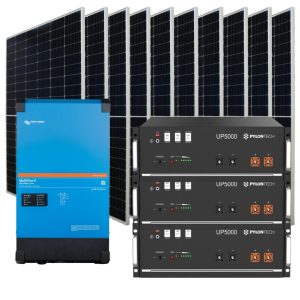 Sistema Offgrid Victron 8kW – Instalado