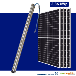 Bomba Solar Grundfos SQFlex 2.5-2 (Instalada)