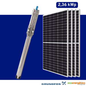 Bomba Solar Grundfos SQFlex 5A-7 (Instalada)